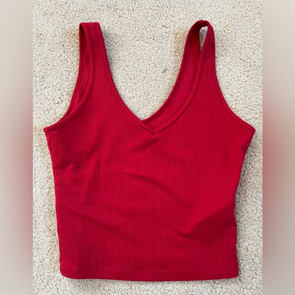 Women’s Hollister red tank top size S